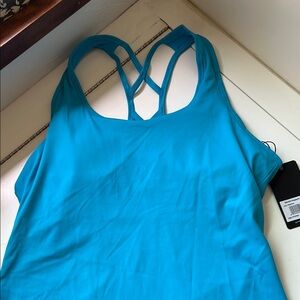 Blue Women's Support Tank